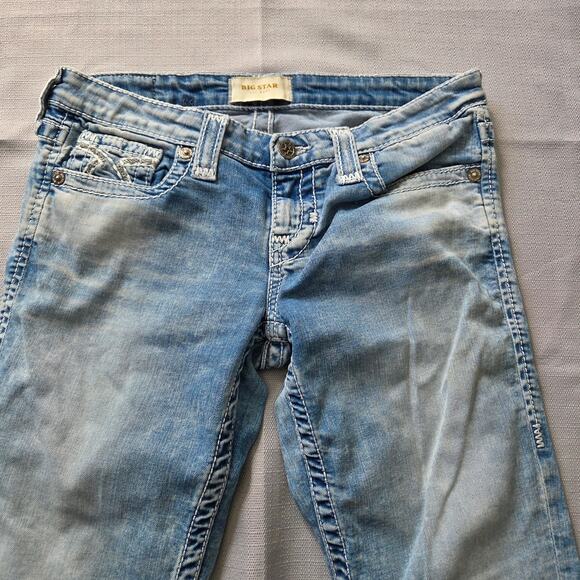 Big Star Boot Cut Women's Jeans size 28R - Picture 4 of 7